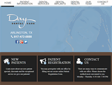 Tablet Screenshot of daydentalcare.com